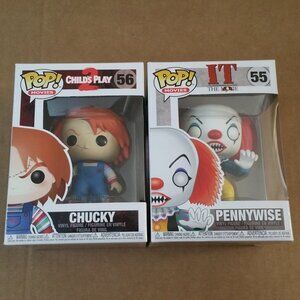 Funko Pop CHUCKY and IT PENNYWISE